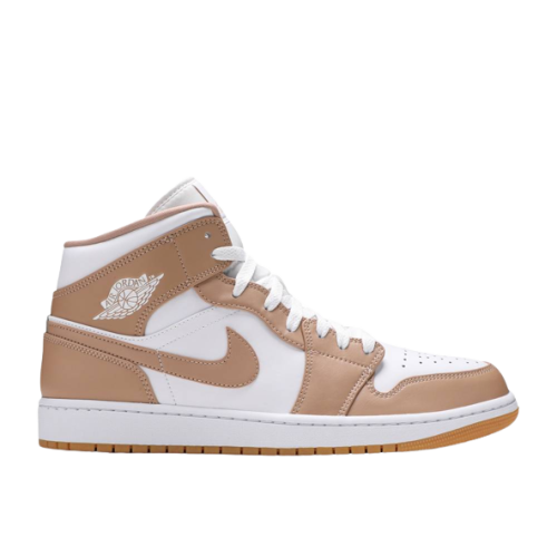 Air Jordan 1 Mid Tan Gum