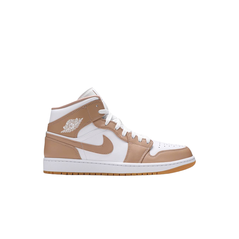 Air Jordan 1 Mid Tan Gum