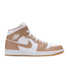 Air Jordan 1 Mid Tan Gum