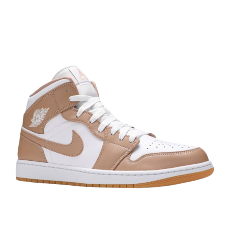 Air Jordan 1 Mid Tan Gum