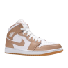 Air Jordan 1 Mid Tan Gum