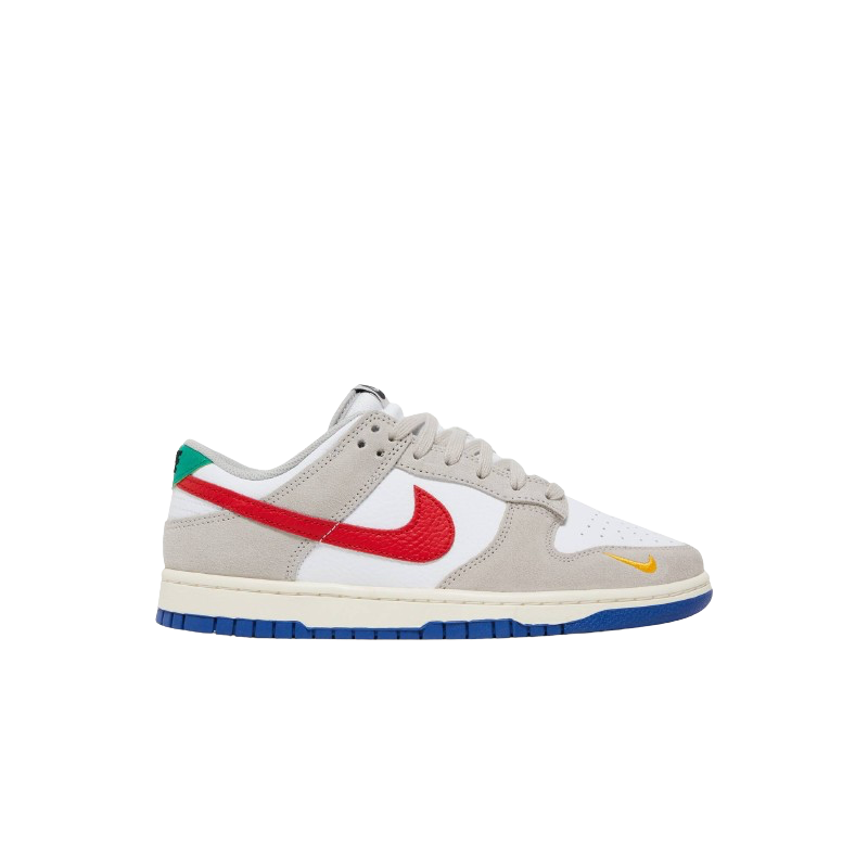 Nike Dunk Low Light Iron Ore Red Blue