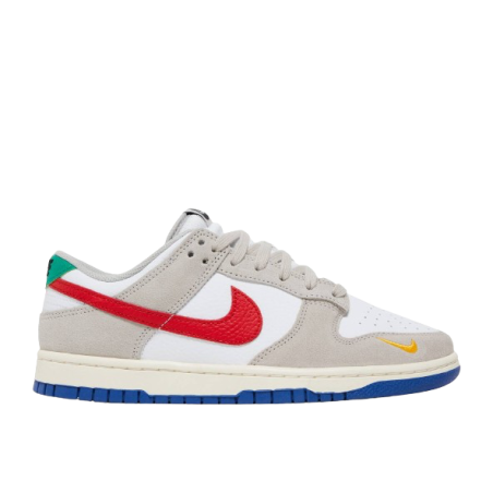 Nike Dunk Low Light Iron Ore Red Blue