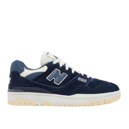 New Balance 550 Natural Indigo Suede