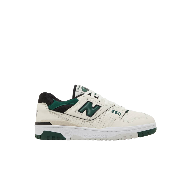 New Balance 550 Sea Salt Pine Green