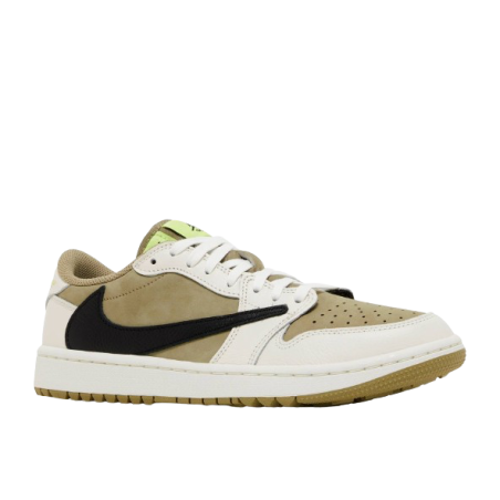 Air Jordan 1 Retro Low Golf Travis Scott Neutral Olive