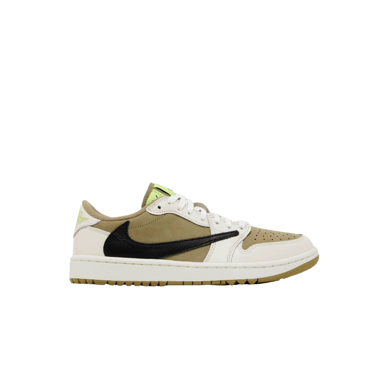 Air Jordan 1 Retro Low Golf Travis Scott Neutral Olive