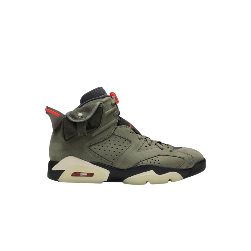 Air Jordan 6 Travis Scott Medium Olive