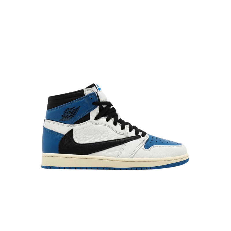 Air Jordan 1 Retro High OG SP Travis Scott Fragment Military Blue