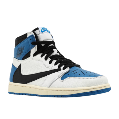 Air Jordan 1 Retro High OG SP Travis Scott Fragment Military Blue