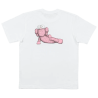 Uniqlo T-Shirt KAWS Pink Graphic