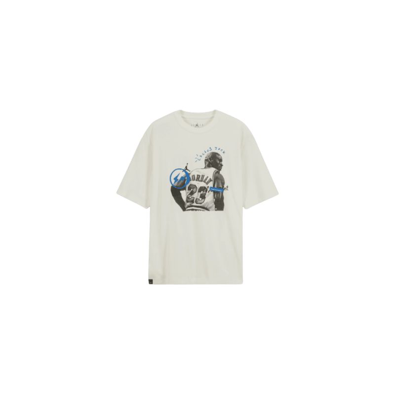 Travis Scott Fragment Tee White