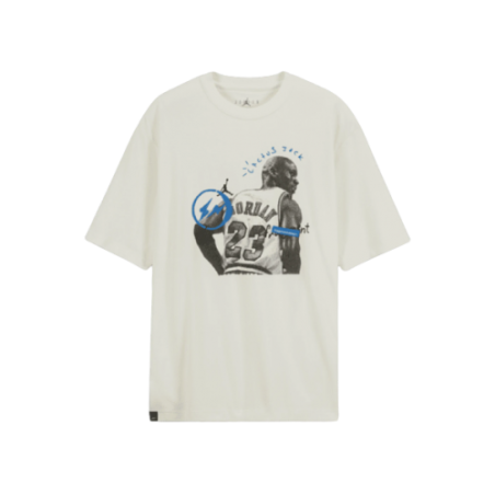 Travis Scott Fragment Tee White