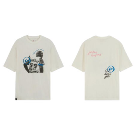 Travis Scott Fragment Tee White