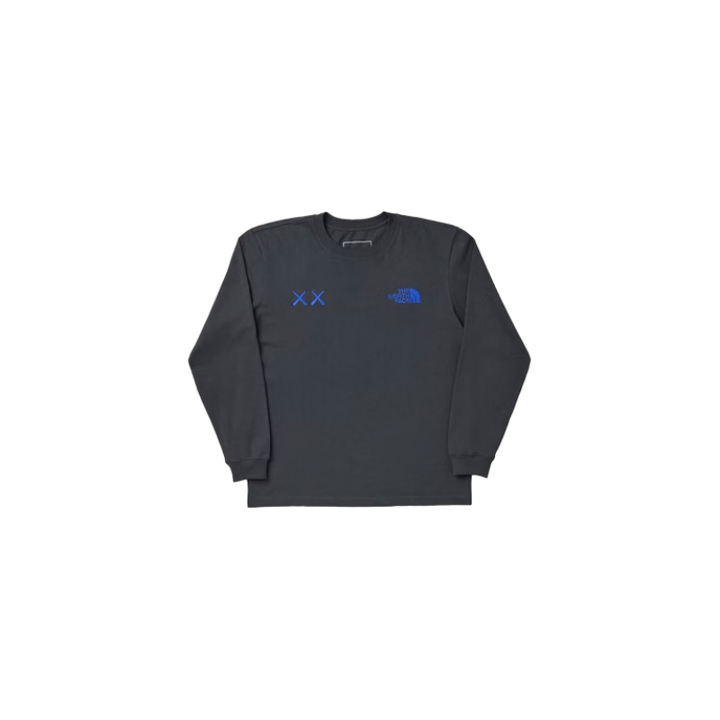 The North Face KAWS Longsleeve Tee Asphalt Grey