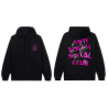 Assc Bubblegum Pink Black Hoodie