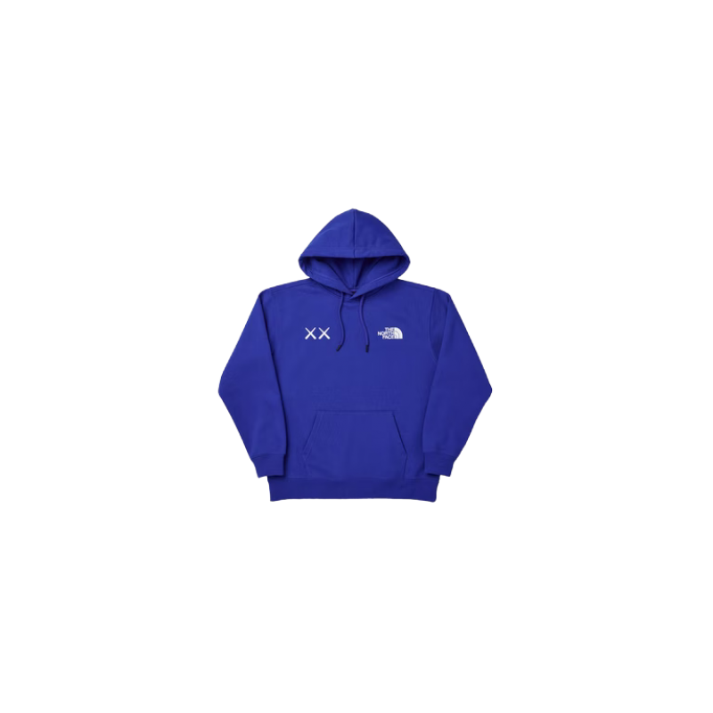 The North Face KAWS Hoodie Bolt Blue