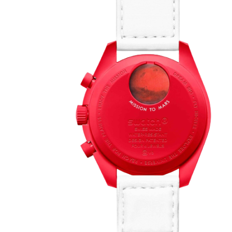 Swatch x Omega Bioceramic Moonswatch Mission to Mars