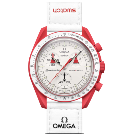 Swatch x Omega Bioceramic Moonswatch Mission to Mars