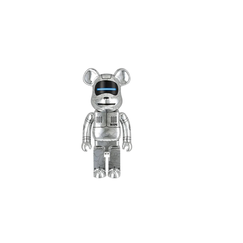 Bearbrick x BAPE x Hajime Sorayama Baby Milo 100% & 400% Set