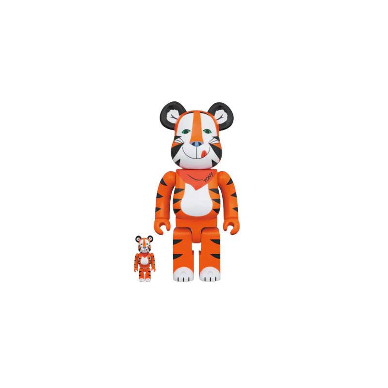 Bearbrick x Kellogg's Tony The Tiger Vintage Ver. 100% & 400% Set