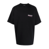 BALENCIAGA Black Political Campaign  T-Shirt