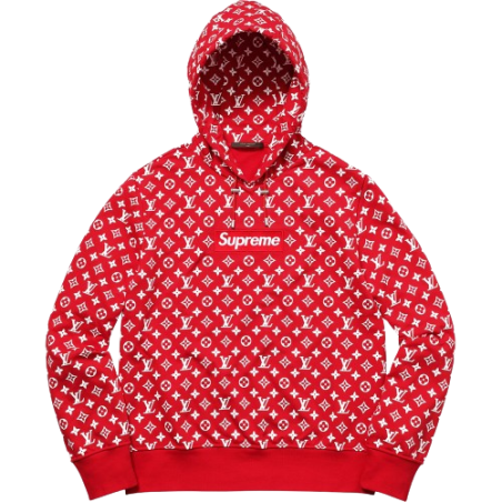 Supreme x Louis Vuitton Box logo Hoodie