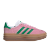 Adidas Gazelle Bold True Pink Green Cloud White