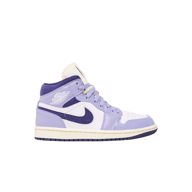 Air Jordan 1 Mid Purple Chenille