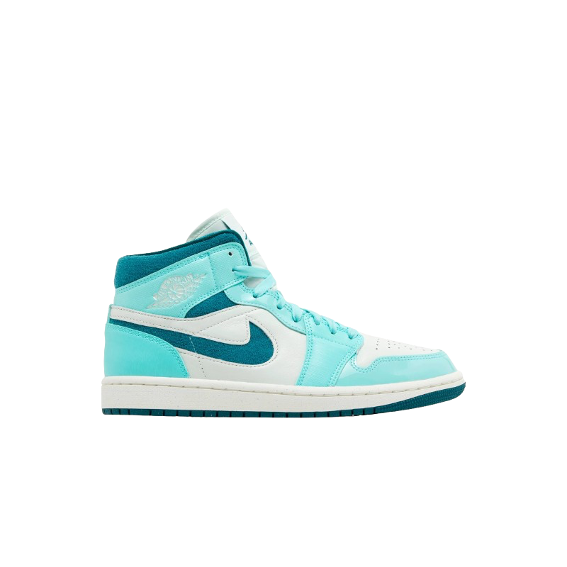 Air Jordan 1 Mid Chenille Bleached Turquoise