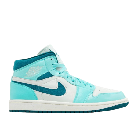 Air Jordan 1 Mid Chenille Bleached Turquoise