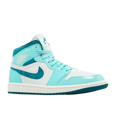 Air Jordan 1 Mid Chenille Bleached Turquoise