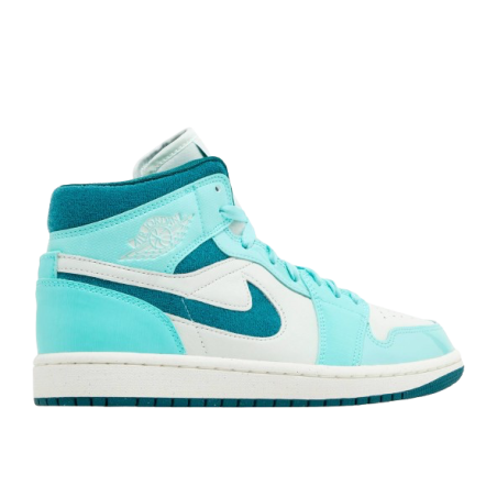 Air Jordan 1 Mid Chenille Bleached Turquoise