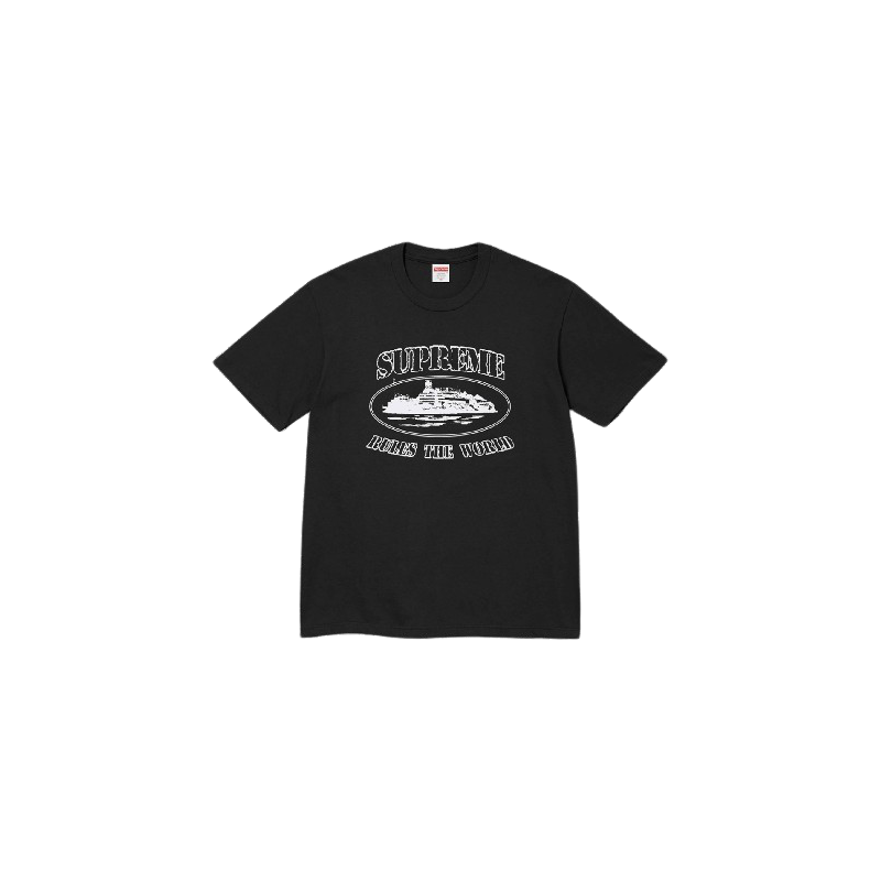 Supreme Corteiz Rules The World Tee Black