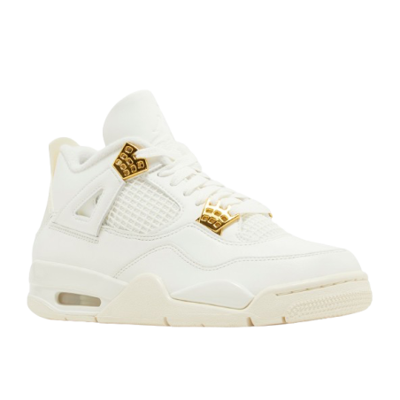 Air Jordan 4 Sail Metallic Gold