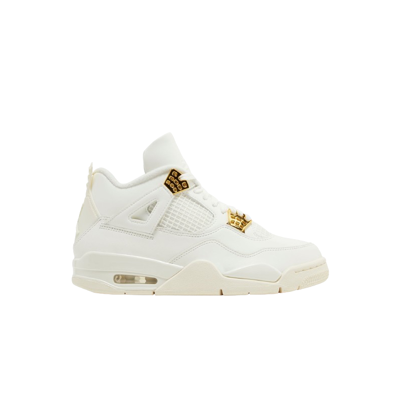 Air Jordan 4 Sail Metallic Gold