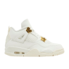 Air Jordan 4 Sail Metallic Gold