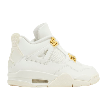 Air Jordan 4 Sail Metallic Gold