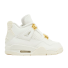 Air Jordan 4 Sail Metallic Gold