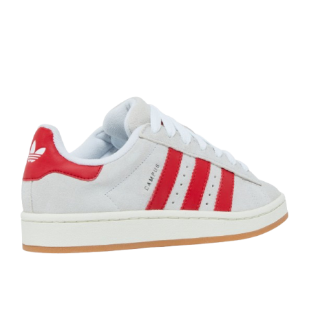 Adidas Campus 00's Crystal White Scarlet