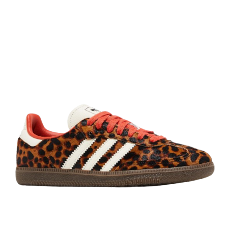 Adidas Samba OG Preloved Red Leopard