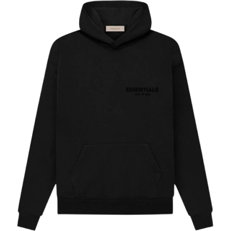 Fear of God Essentials Pullover Chest Logo Hoodie Stretch Limo/Black