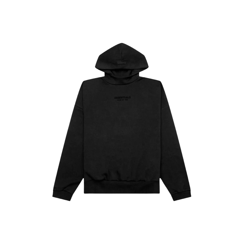 Fear of God Essentials Hoodie Jet Black