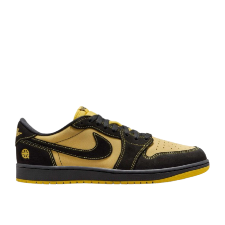 Air Jordan 1 Retro Low OG Quai 54 Black Tour Yellow Red