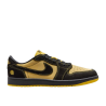 Air Jordan 1 Retro Low OG Quai 54 Black Tour Yellow Red