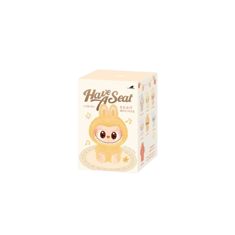Pop Mart Labubu The Monsters Have a Seat Vinyl Plush Case Sealed