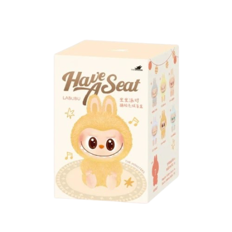 Pop Mart Labubu The Monsters Have a Seat Vinyl Plush Case Sealed