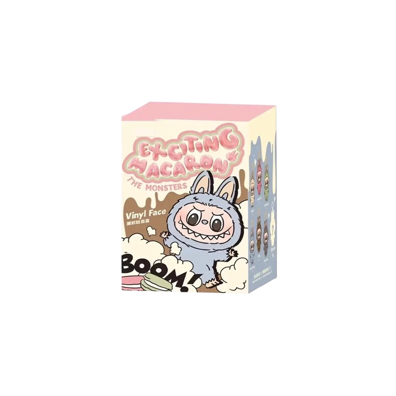 Pop Mart Labubu The Monsters Tasty Macarons Vinyl Face Blind Box