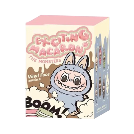 Pop Mart Labubu The Monsters Tasty Macarons Vinyl Face Blind Box