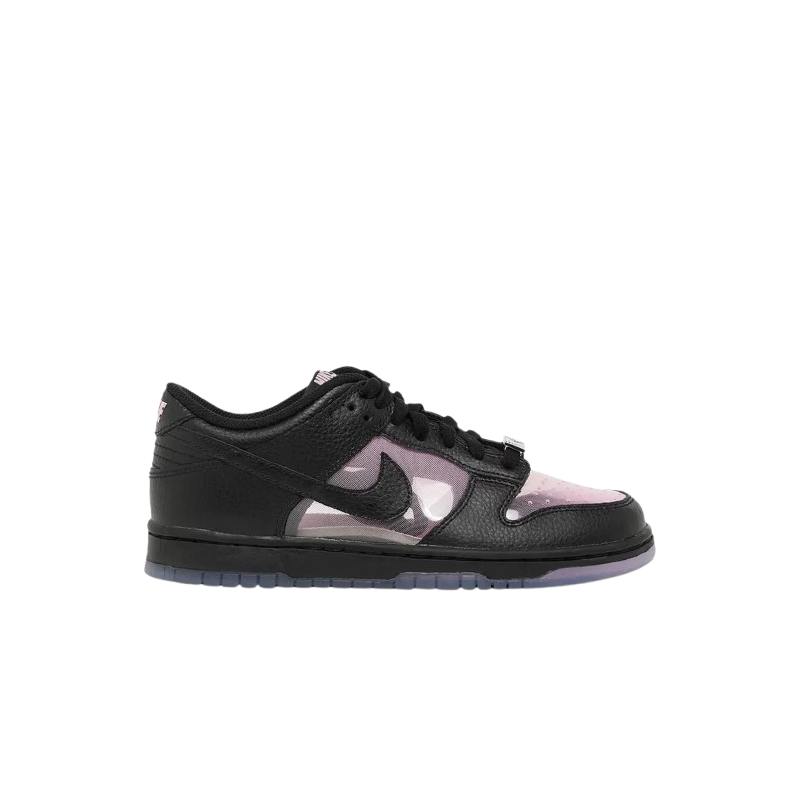 Nike Dunk Low Retro Transparent Black Pink Rise